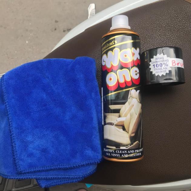 Xịt Bóng Và Vệ Sinh Đồ Da Đồ Gỗ Wax One 450ML