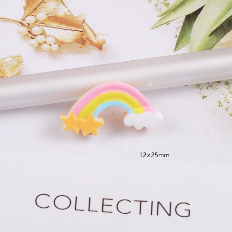 Charm slime/ dụng cụ charm trang trí hình kì lân - unicorn xinh xắn