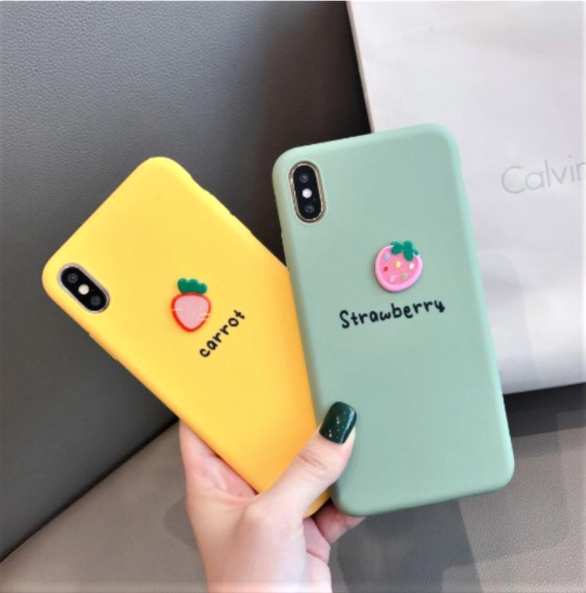 Ốp lưng Iphone trái cây xinh xinh [ Chất Dày Siêu Đẹp ]