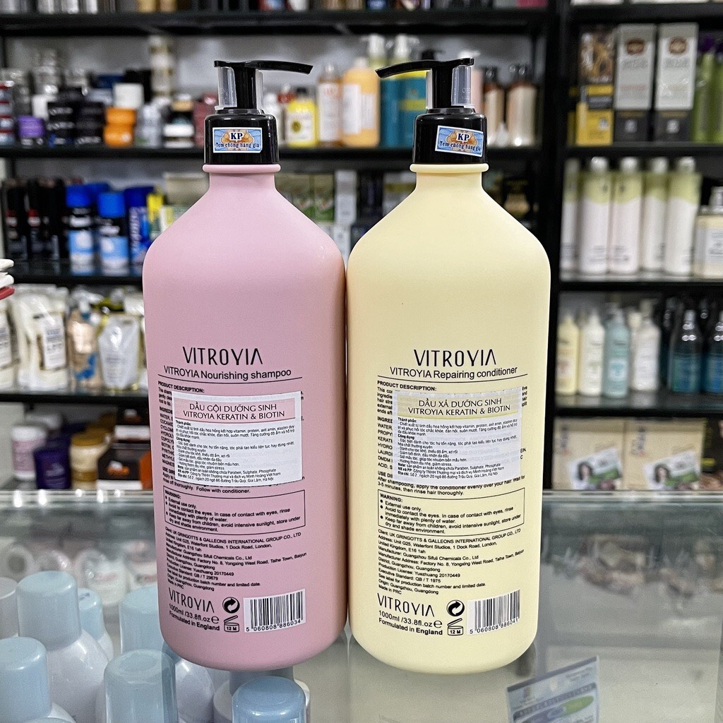 Dầu gội xả dưỡng sinh VITROYIA 1000ml