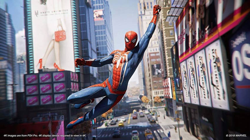 Đĩa Game PS4 - Marvels Spider Man [Asia]