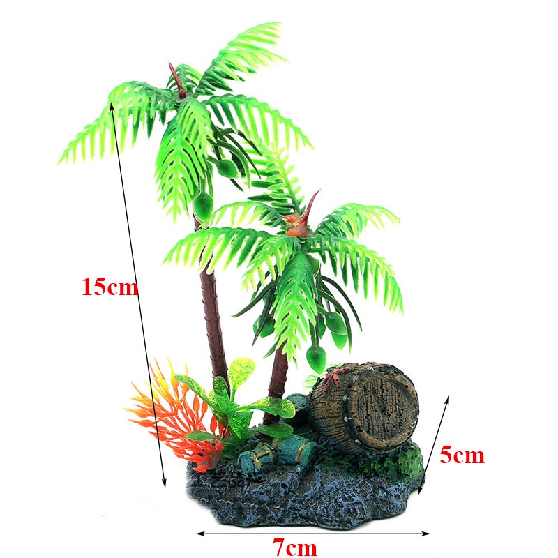 Mô hình tiểu cảnh trang trí bể cá ,hồ cá TS06