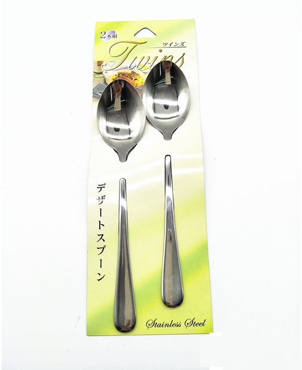Set 2 thìa inox Twins nội địa Nhật Bản