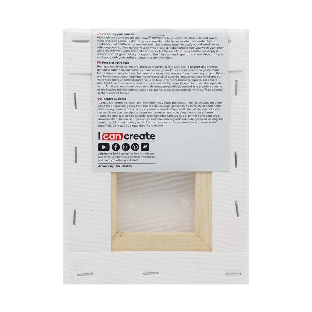 [Giao Hỏa Tốc] Khung Canvas Mont Marte CSST - Canvas Vẽ Tranh, Toan Vẽ Tranh