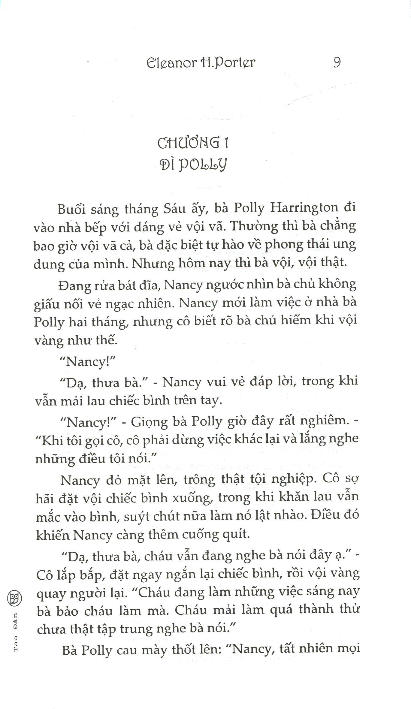 Pollyanna -Eleanor H. Porter