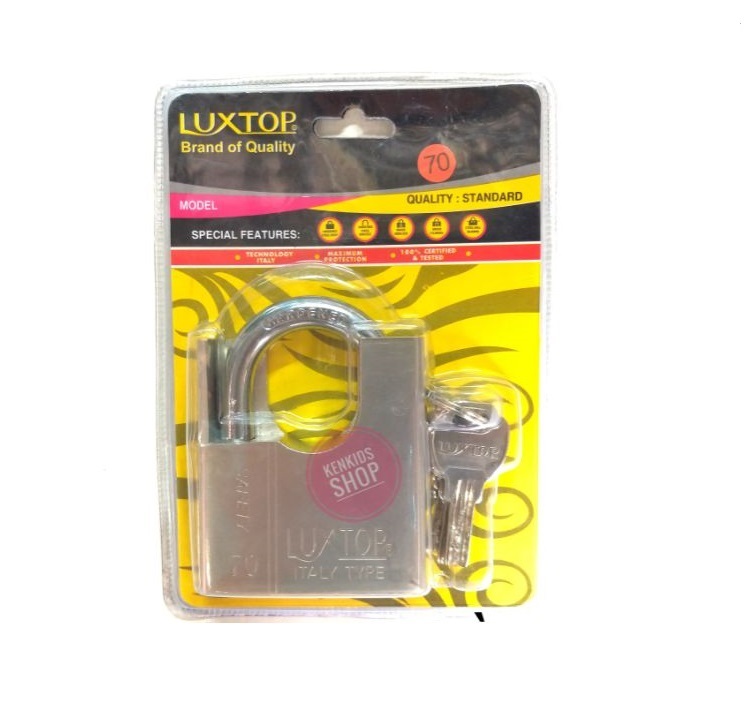 [HCM]Ổ KHÓA CHỐNG CẮT LUXTOP 70mm ( Chìa muỗng)