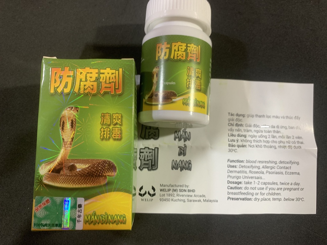 NGỨA MẨN BÌ NANG XỊN –HỖ TRỢ NGỨA HIỆU QUẢ