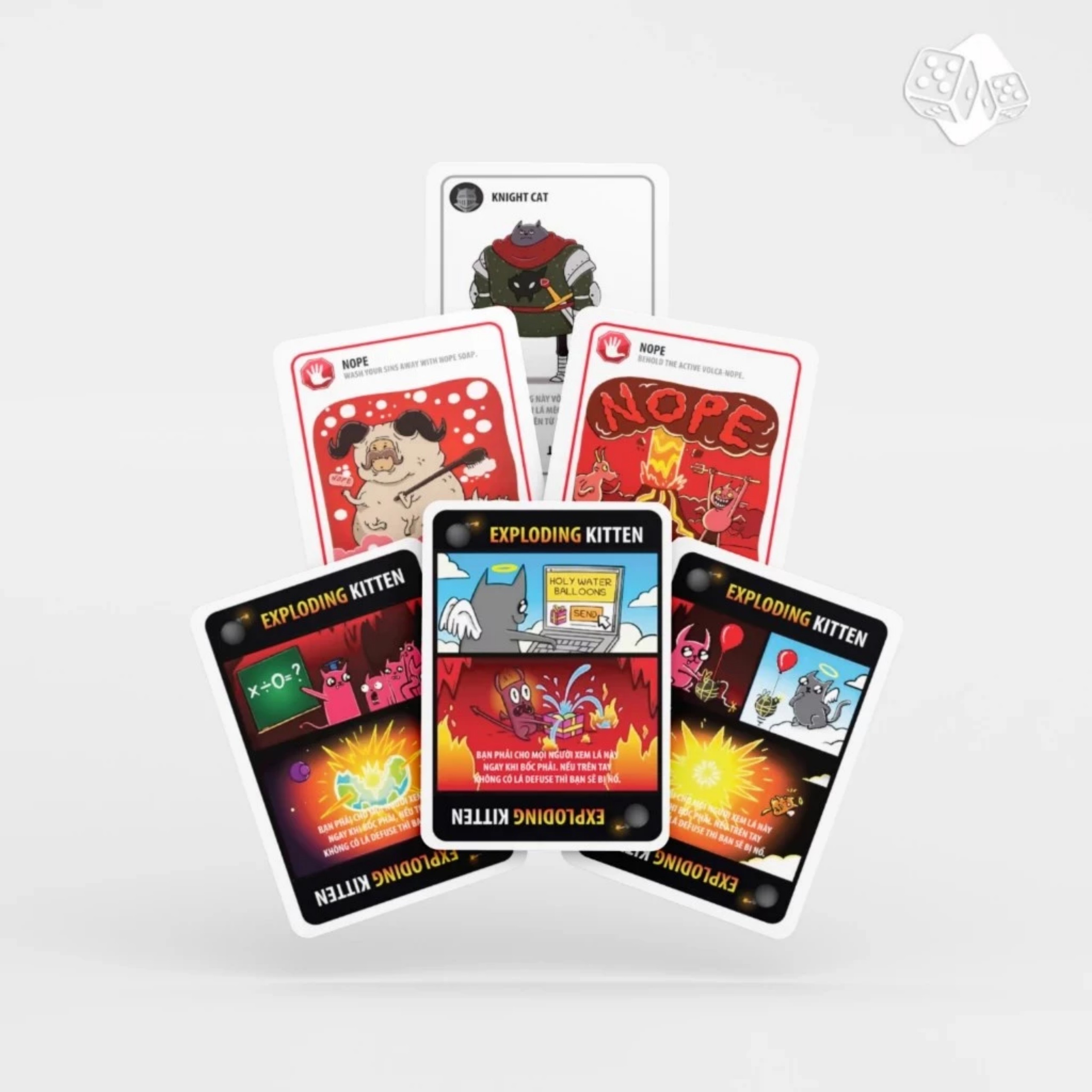 Bài Mèo Nổ Good vs Evil Exploding kittens việt hoá