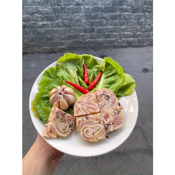 Giò thủ jambon da bao đỏ DNA - bịch 500gr (giao tphcm)