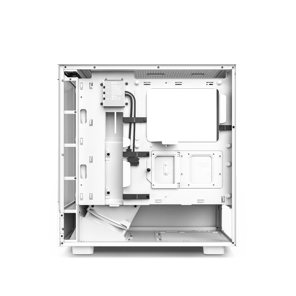 Vỏ case NZXT H5 FLow White (Màu trắng)