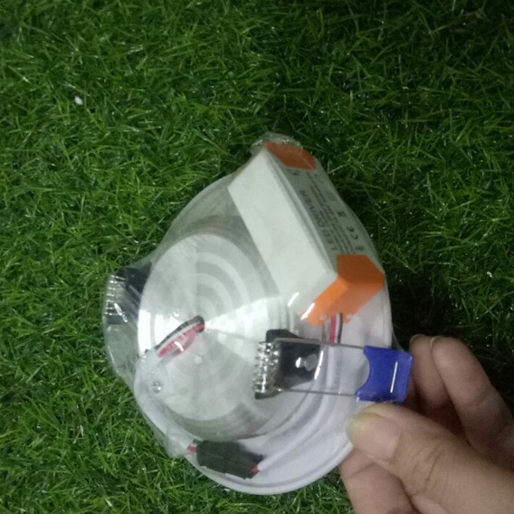 Đèn Led Âm Trần 7W 3 Chế Độ, Đèn Mắt Trâu 7W Phi 90mm Đế Tản/Mũ/Đúc