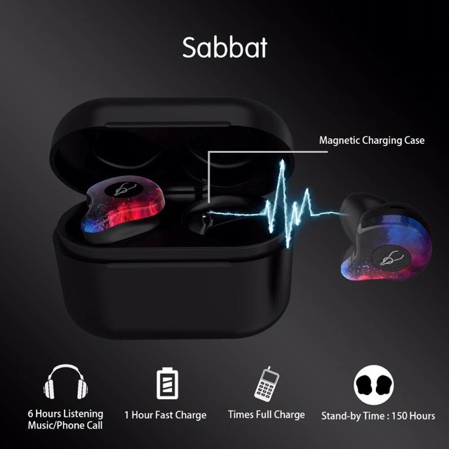 Tai nghe Sabbat x12 Pro Bluetooth 5.0