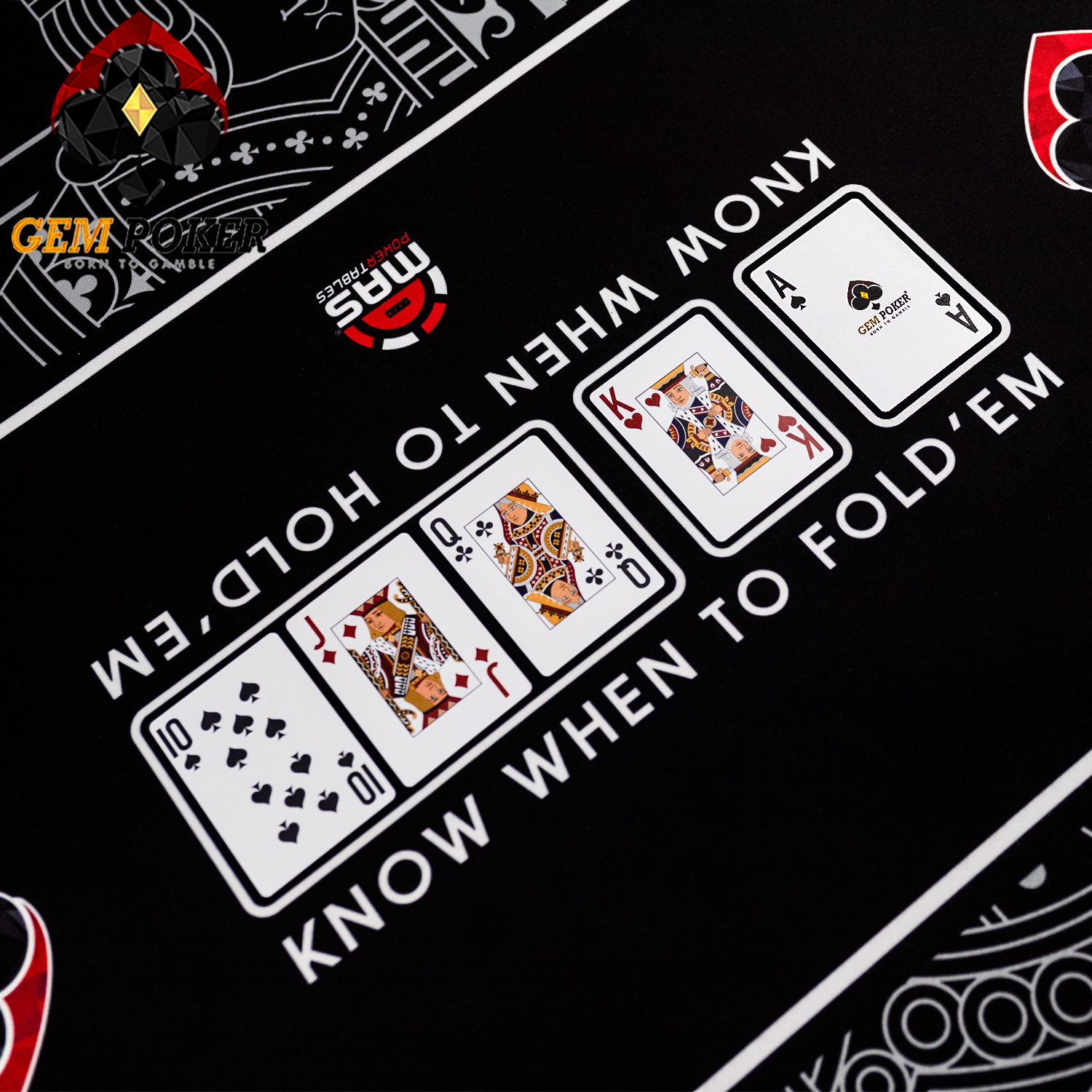 THẢM POKER TEXAS GEM ROYAL 180x90CM