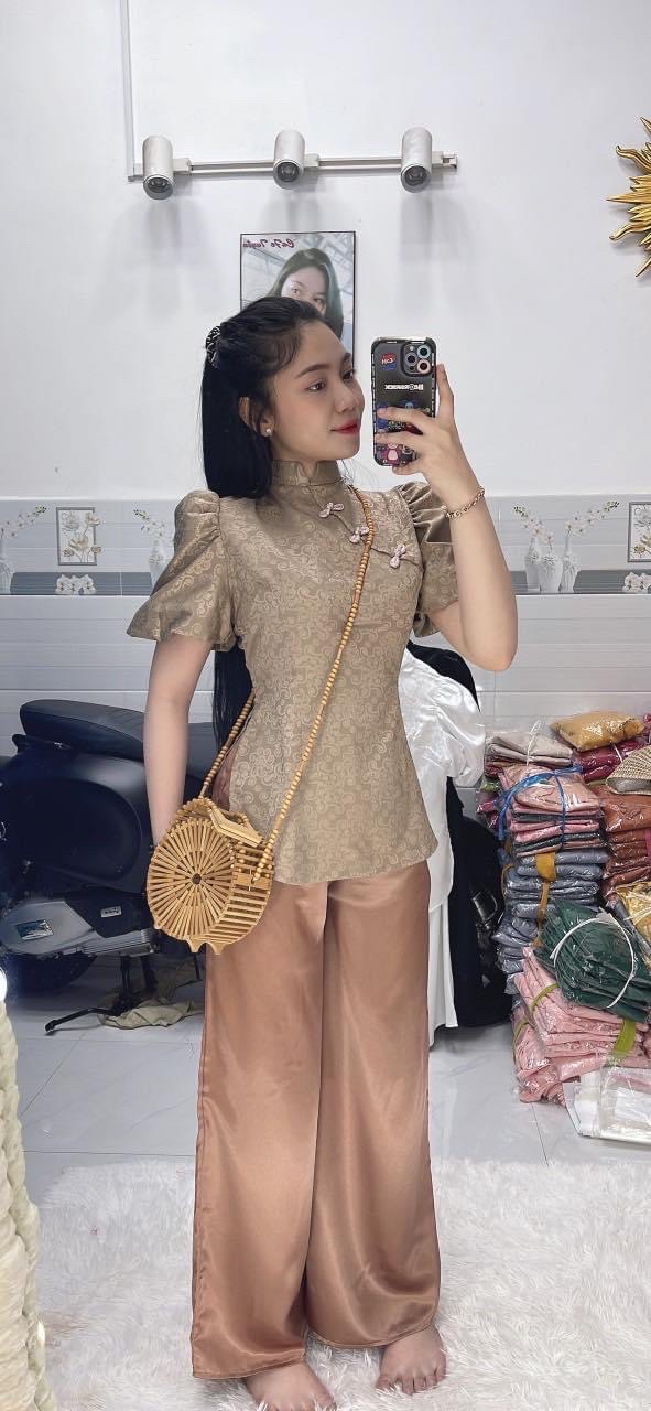 ĐỒ LAM ĐI LỄ CHÙA-GẤM TAY PHỒNG LP