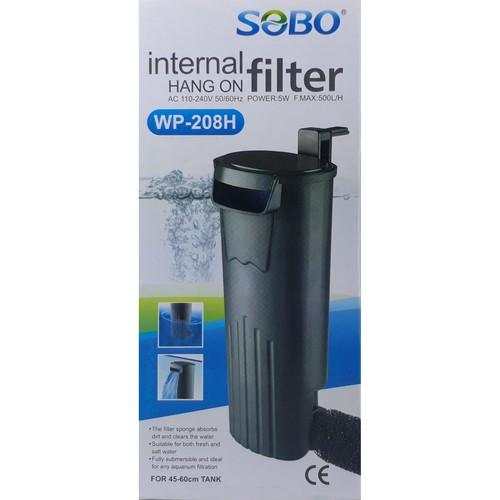 Lọc thác đứng cho hồ cá sobo wp-208h
