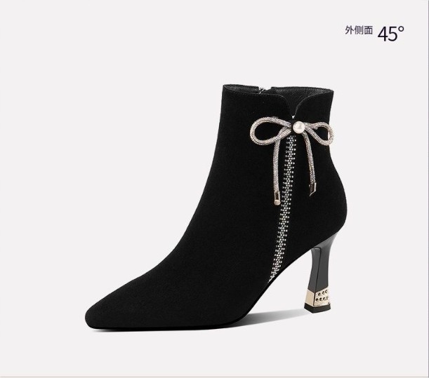 Giày boot nữ phong cách Hàn Quốc B176