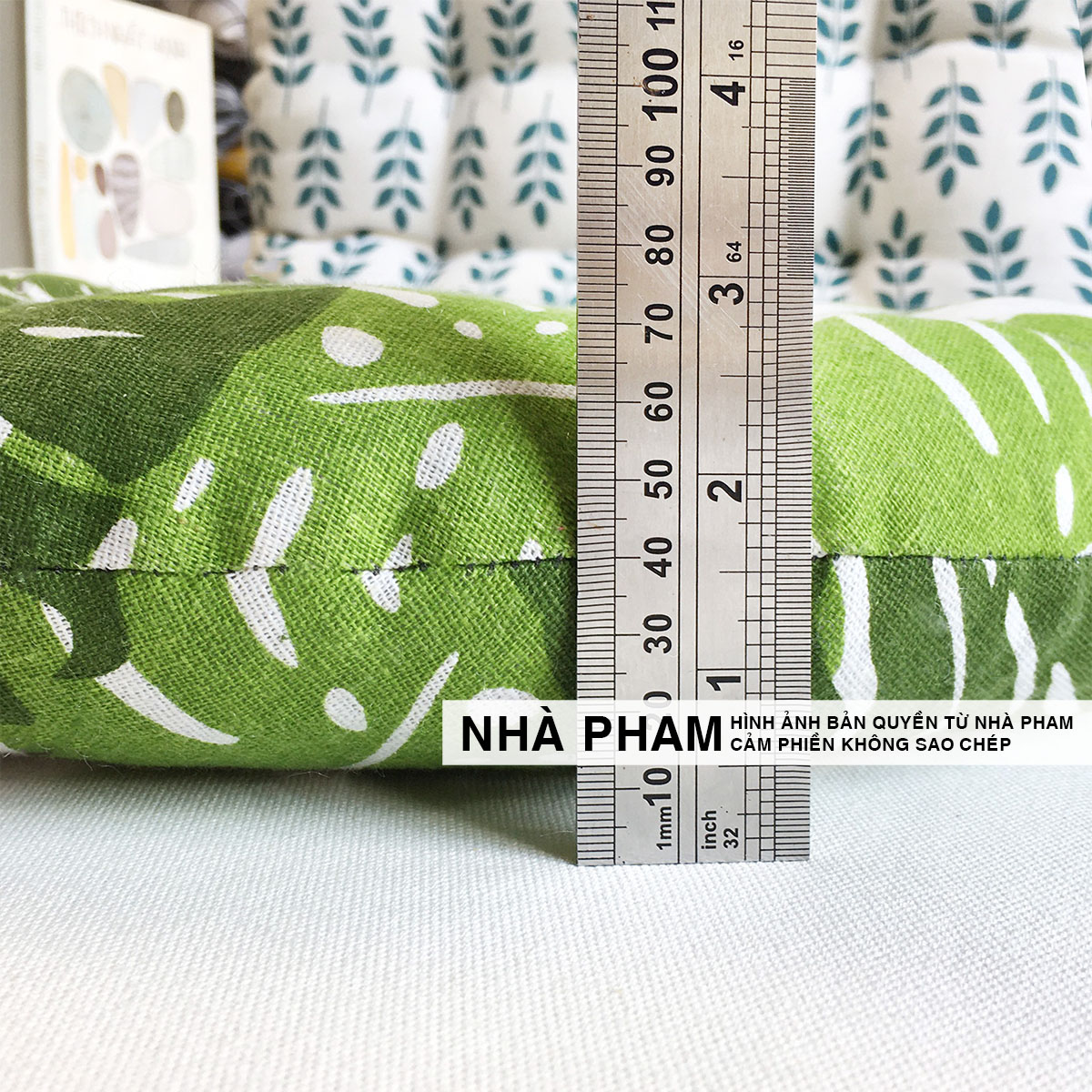 Đệm Tròn Ngồi Bệt PATTERN PHAM (40,45,50cm) (NO17-32)
