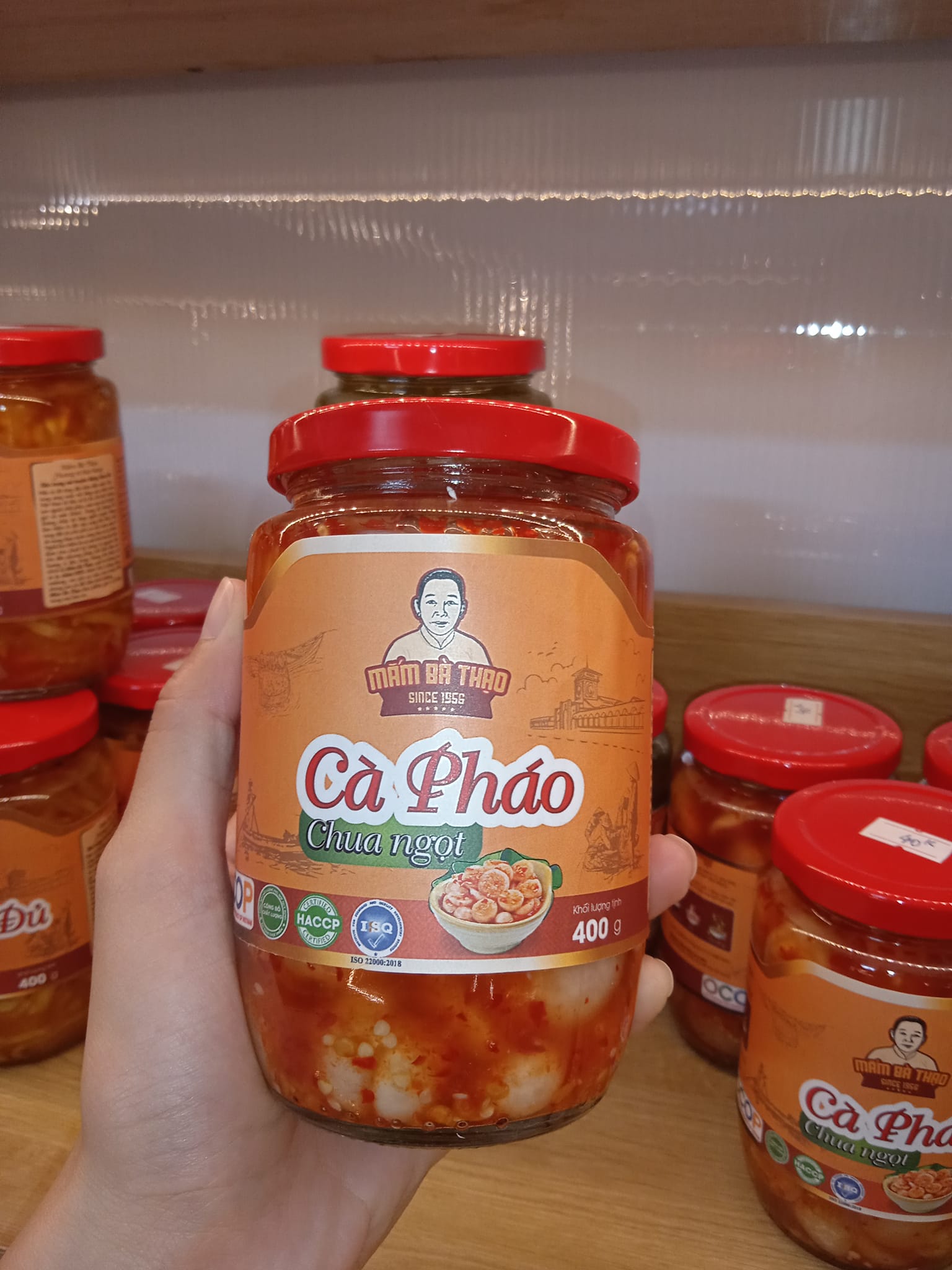 FreeShip-Cà pháo chua ngọt - Mắm Bà Thạo Long An (hũ 400g)