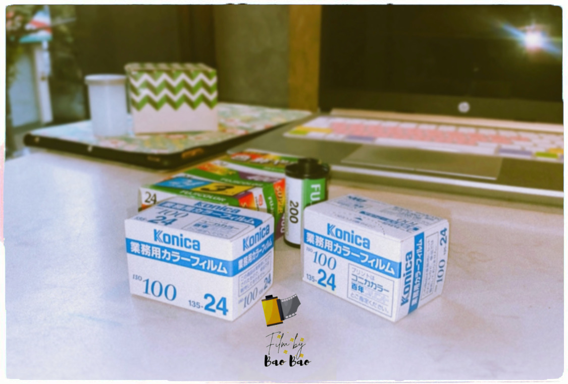 Konica nội địa Nhật iso 100 outdate film 35mm