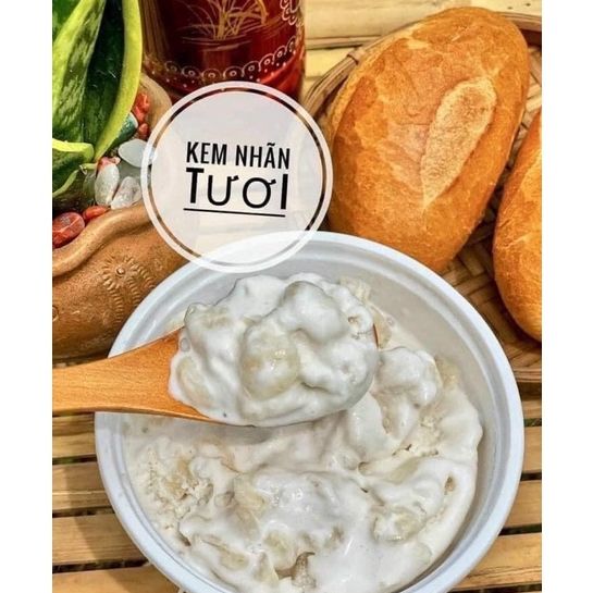 Kem nhãn tươi - Hộp 300gr (giao hỏa tốc hcm)