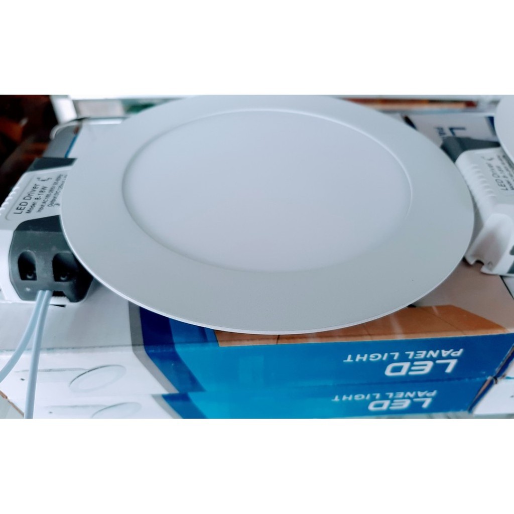 [HOT] Đèn led âm trần tròn Panel Light siêu mỏng 12W - 9W - 6W trắng / vàng (BH 12 tháng)