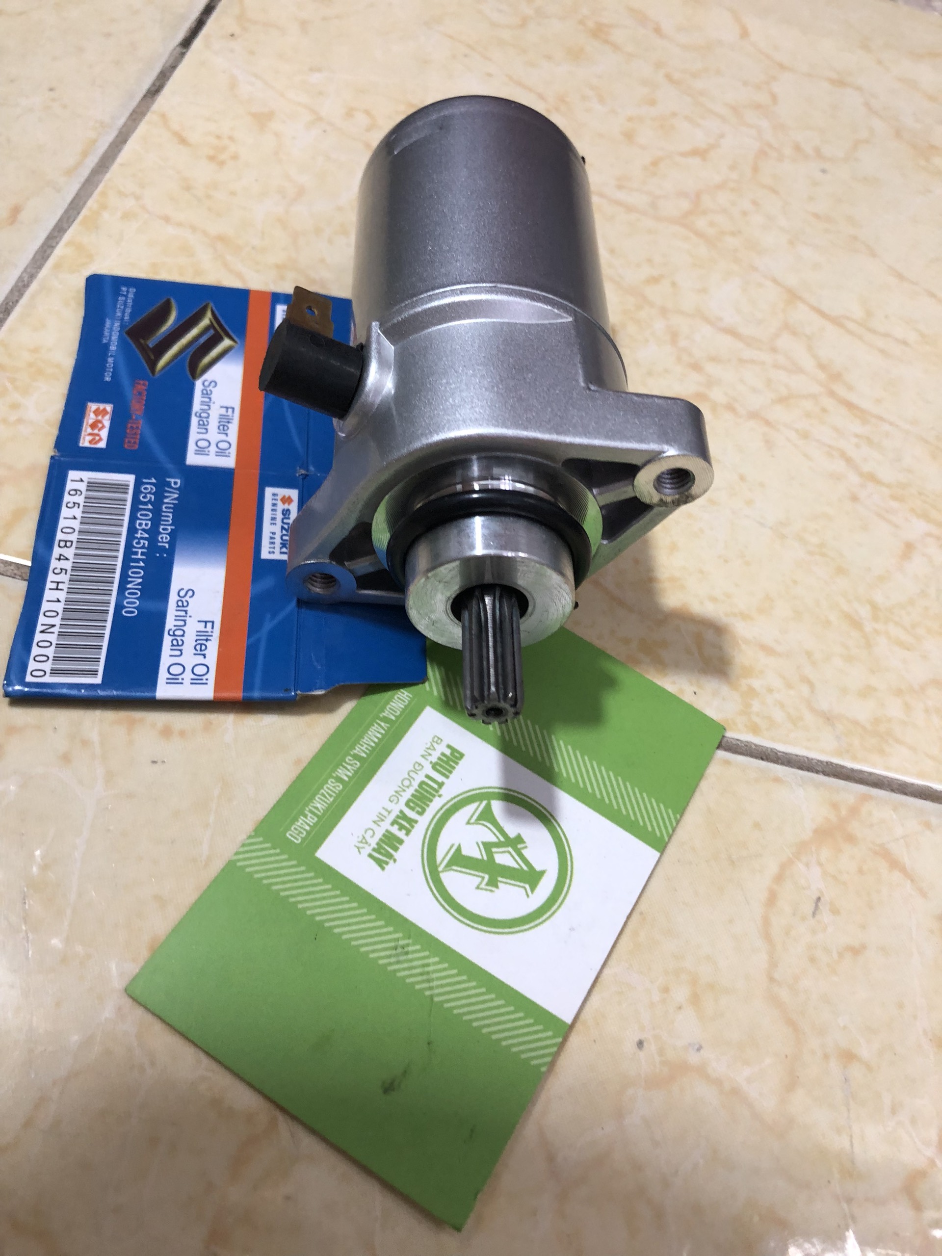Mô Tơ Đề (Củ Đề) Xe Star - Angela 110cc