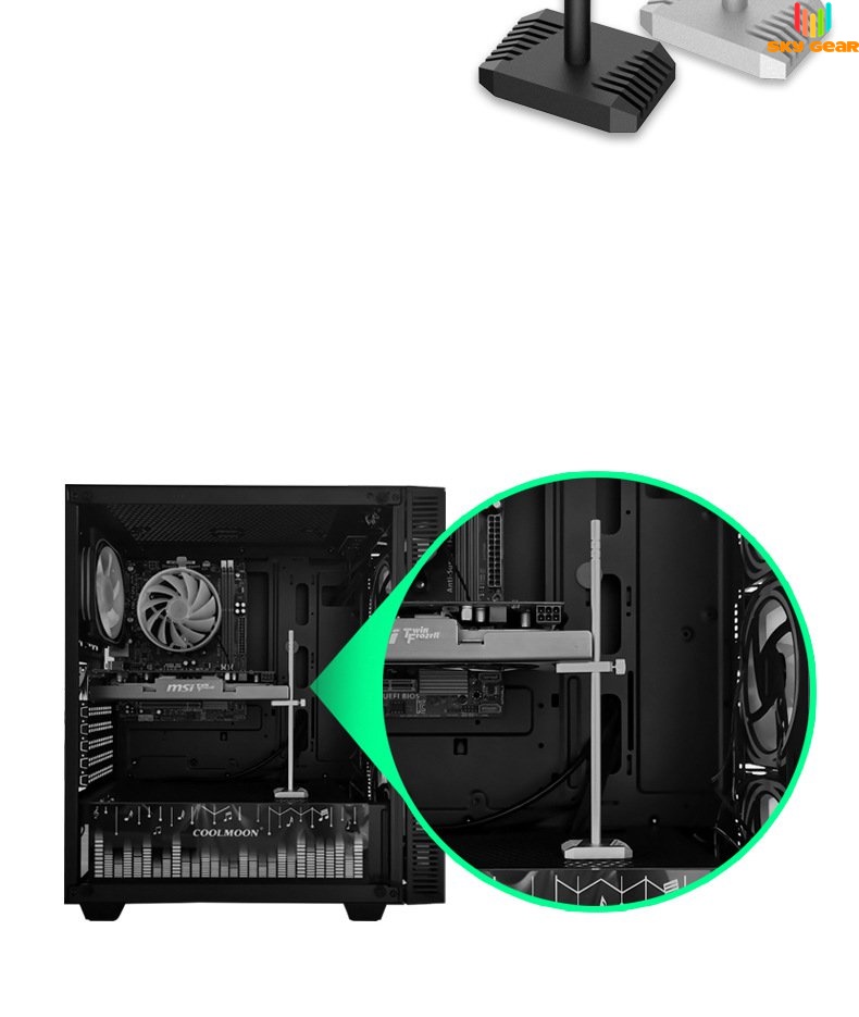 Cây Chống Card Màn Hình VGA Coolmoon VT192