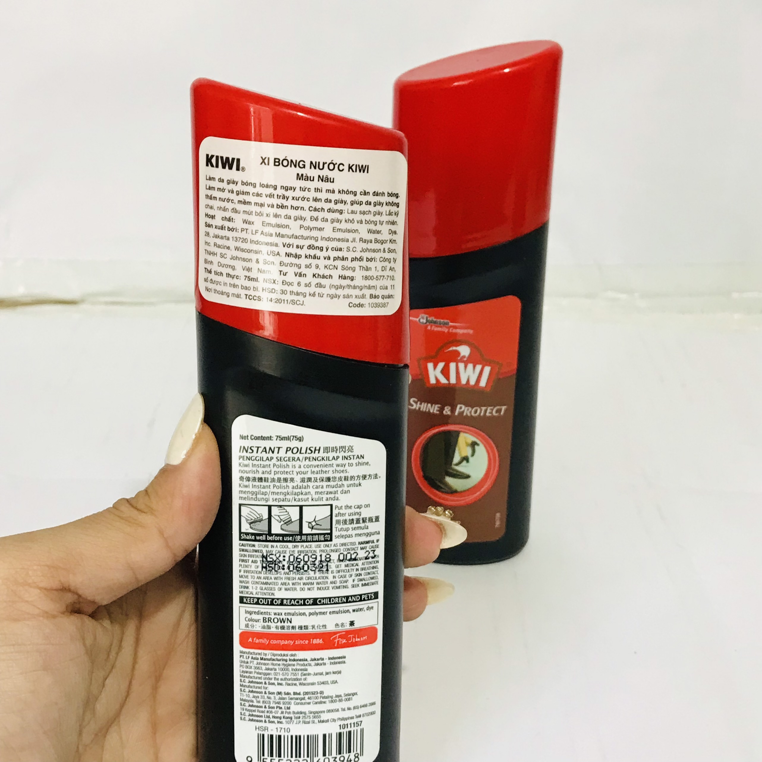 Xi nước đánh giầy KIWI  75ml