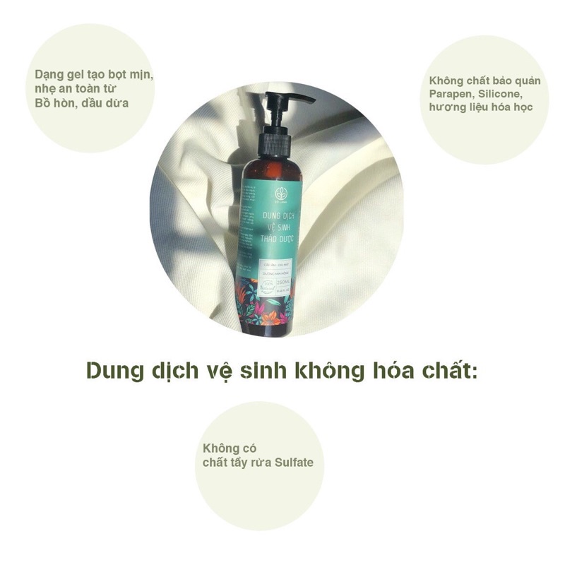 Dung dịch vệ sinh thảo Cỏ Lành 250g