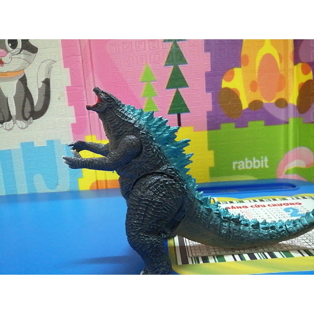 Mô hình Quái vật Godzilla ATB ( Màu Xanh ) cao 18 cm ( Godzilla vs. Kong 2021 )