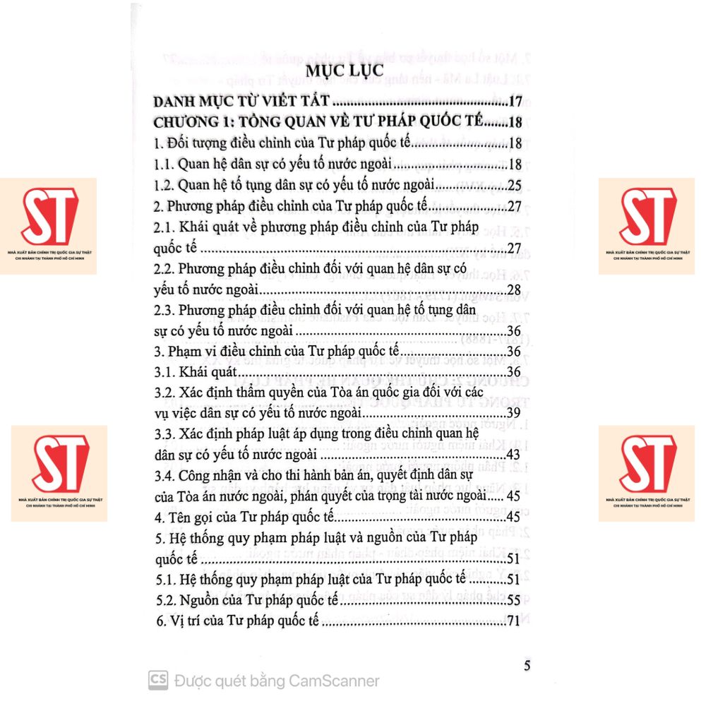 [Sách] Giáo trình Tư pháp quốc tế