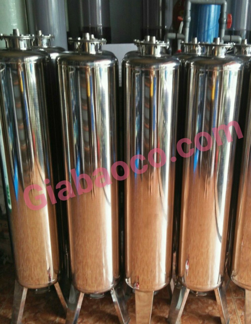 Vỏ Cột Lọc Nước Inox 304 : Phi 220mm Và Phi 250mm- ĐƠN GIÁ / 1 CỘT