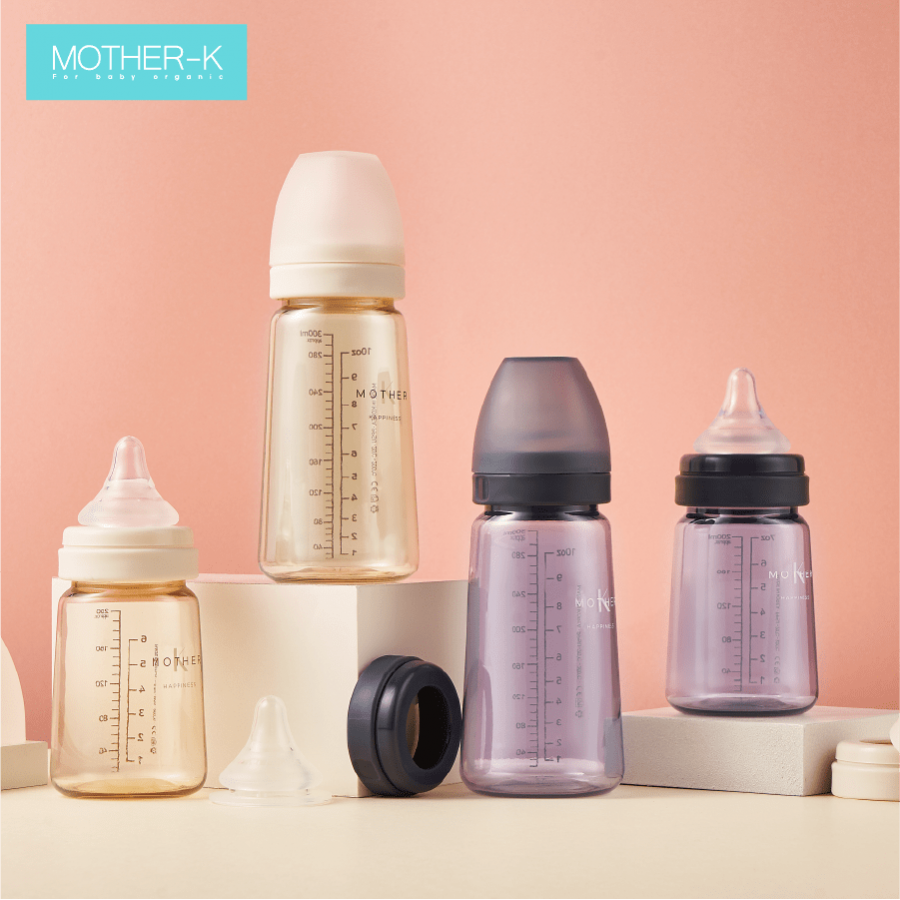 Korean Ppsu Milk Bottle Mother-K 180ml (Green)