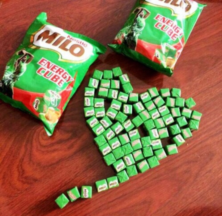 [HCM]Kẹo milo cube gói 100 viên date mới