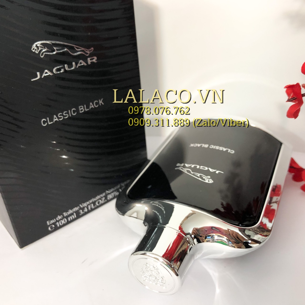Nước hoa Nam Jaguar Classic Black 100ml - Hàng Pháp