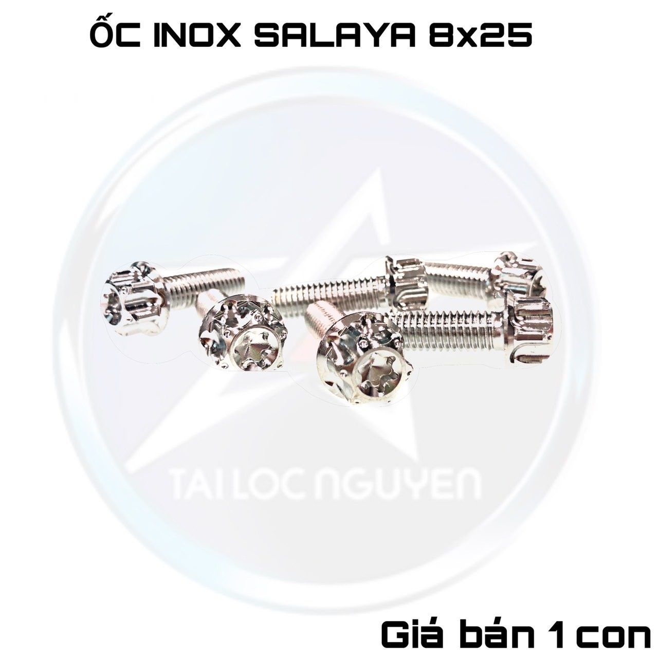 [HCM]ỐC INOX SALAYA SIZE 8X25 - 8X40