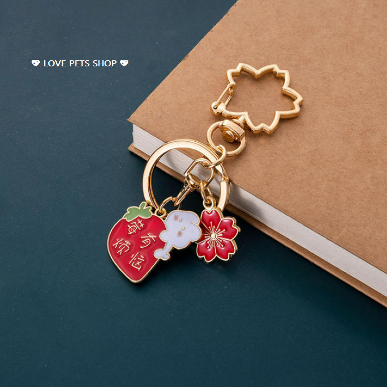 Khoen móc khoá lời chúc may mắn "mẫu mới'' - 💖 love pets shop 💖