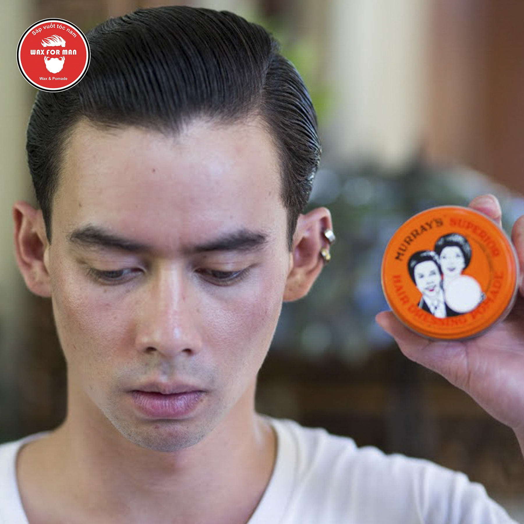 Sáp vuốt tóc Murray's Superior Hair Dressing Pomade