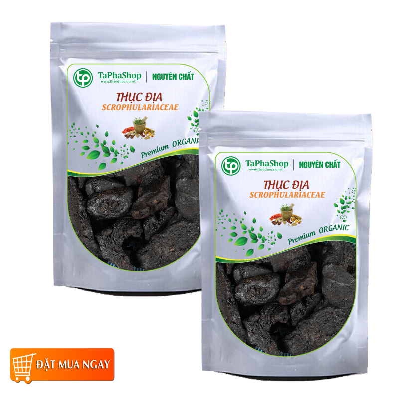 [HÀNG MỚI] Thục địa khô cao cấp túi lớn loại 1kg - Thảo Dược Tấn Phát - hỗ trợ cải thiện sức khoẻ toàn diện - dễ dàng bảo quản và sử dụng