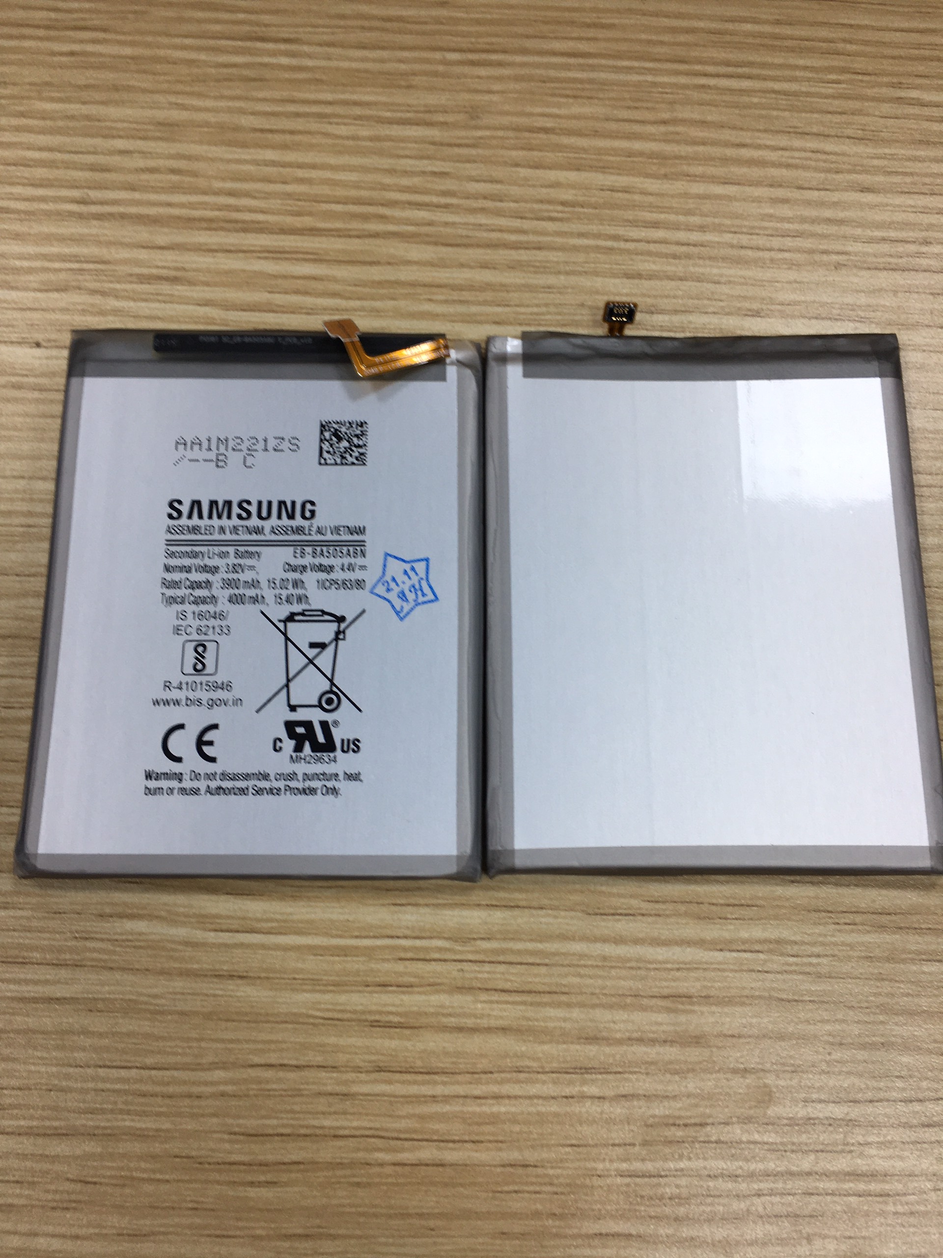 PIN SAMSUNG A20 A30 A30S A50 A50S -BA505ABU