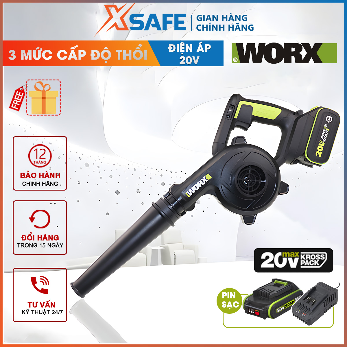 Worx wu230 online 9