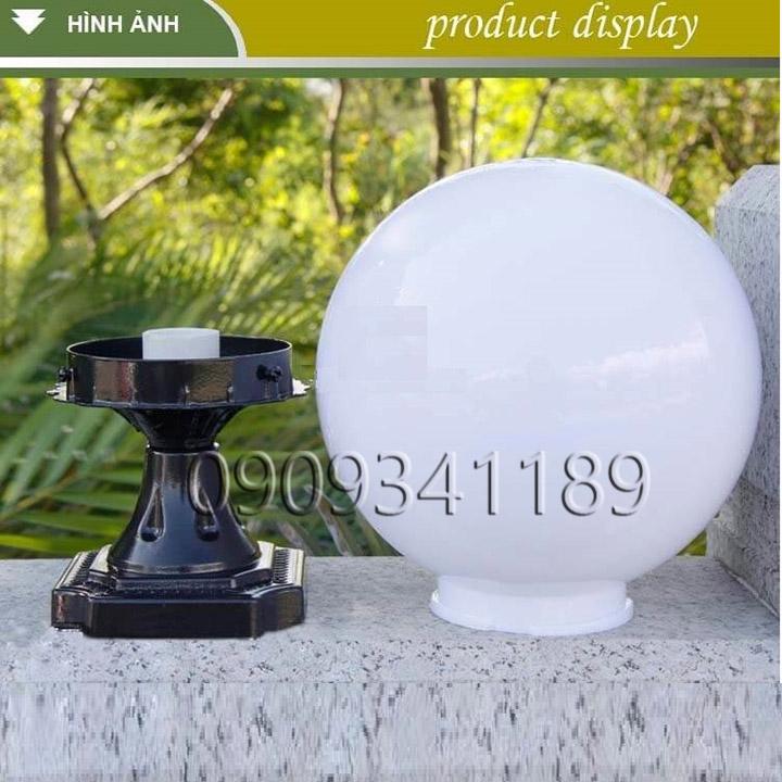 [HCM]ĐÈN TRỤ CỔNG CẦU NHỰA phi 200
