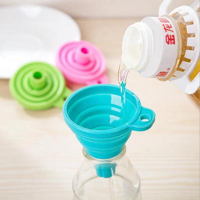 Phễu silicon mini hàng chất lượng tốt phễu silicon cao cấp gấp gọn
