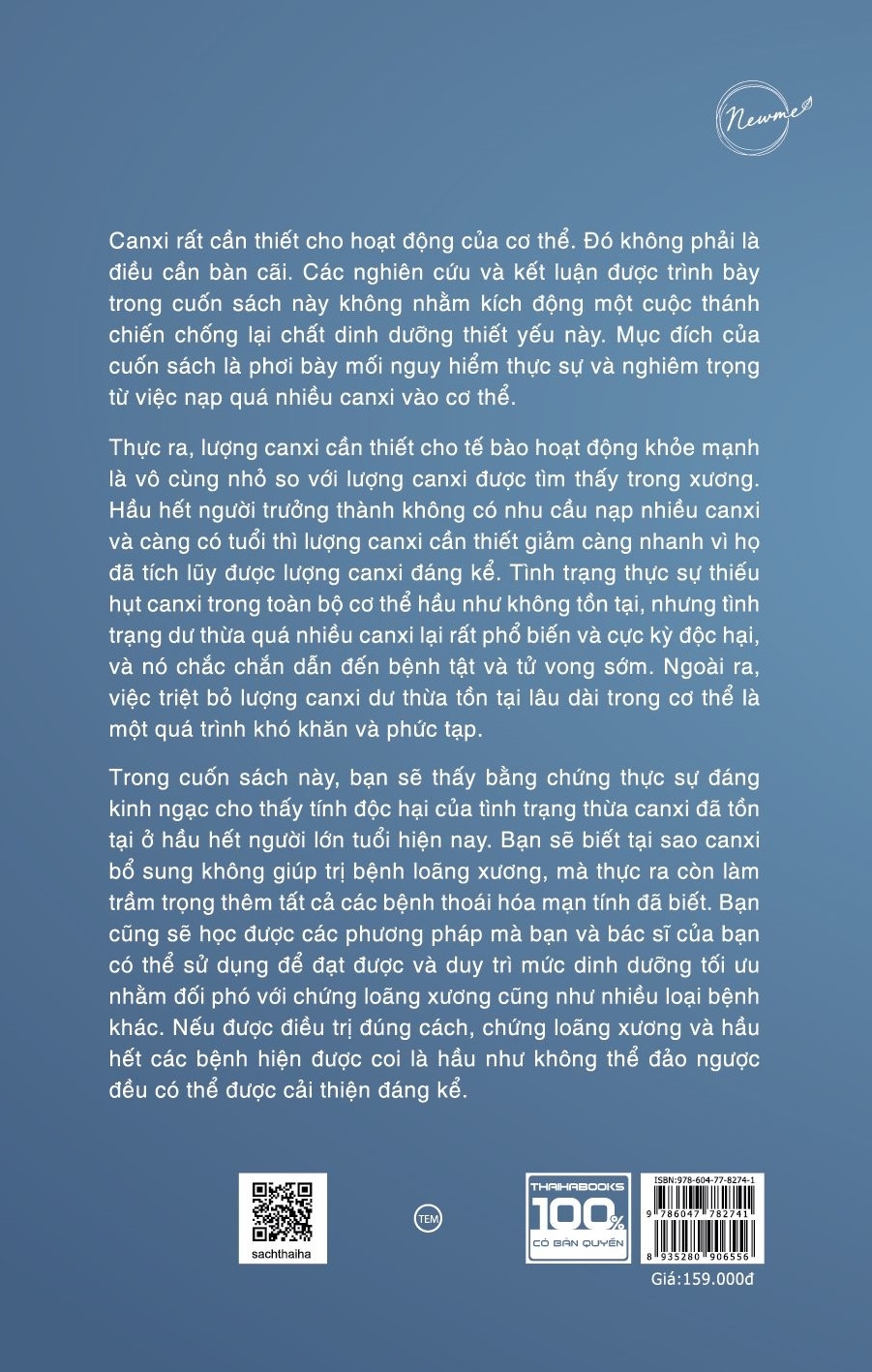 Sách - Đừng chết bởi canxi