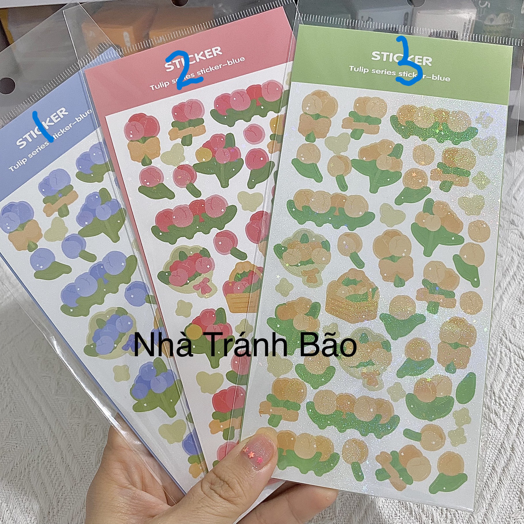 Stiker Hoa TULIP