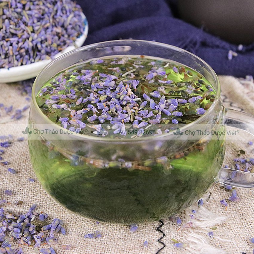 Bột hoa oải hương 500g, hoa lavender, bột huân thảo, thơm mịn, kháng khuẩn