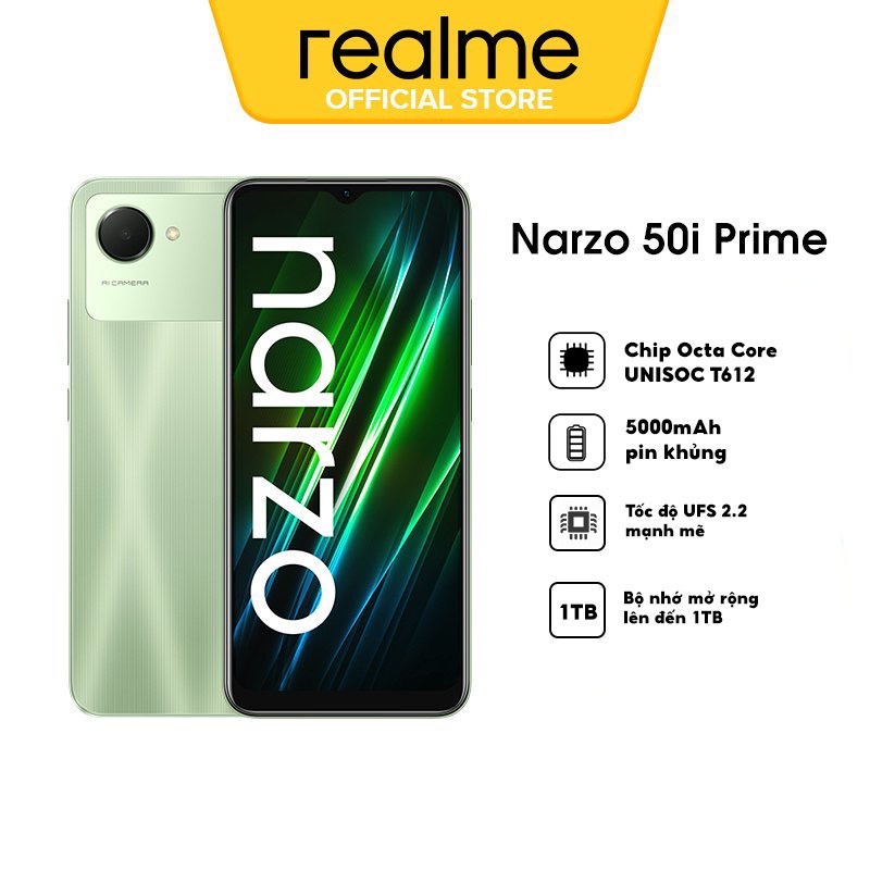 Realme Nazro 50i prime ram 4 64G -