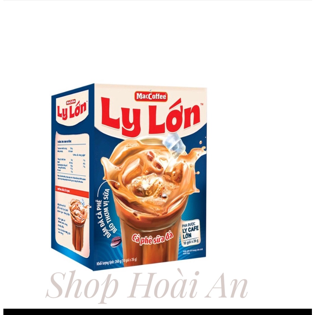 Cà Phê Phố Ly Lớn ( 10 gói x 26g).