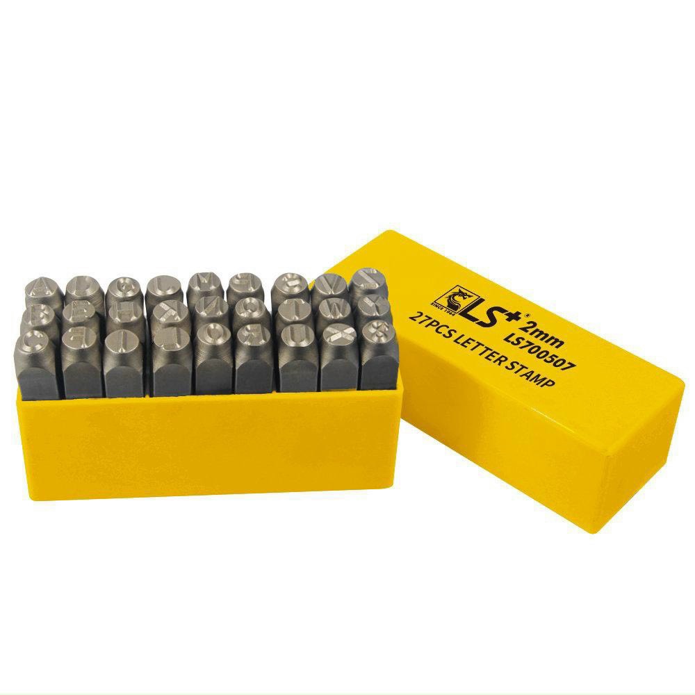 Bộ đóng 27 chữ xuôi và ngược LS 2mm thép cao cấp