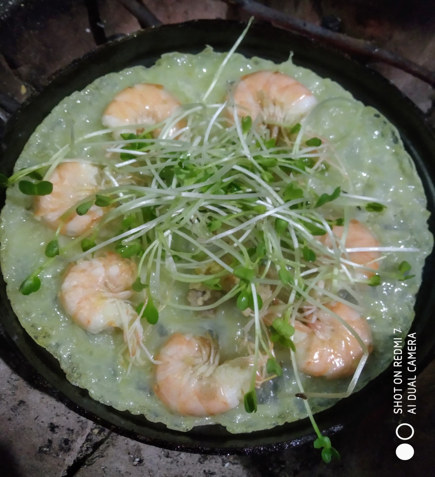 Khuôn bánh xèo Miền Trung [GIÒN BÁNH, KHÔNG DÍNH][CÓ CÁN GỖ]